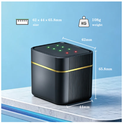 8pcs AAA 1300mWh 1.5V Constant-Voltage Smart High-Capacity Rechargeable Lithium Batteries with Charging Cradle