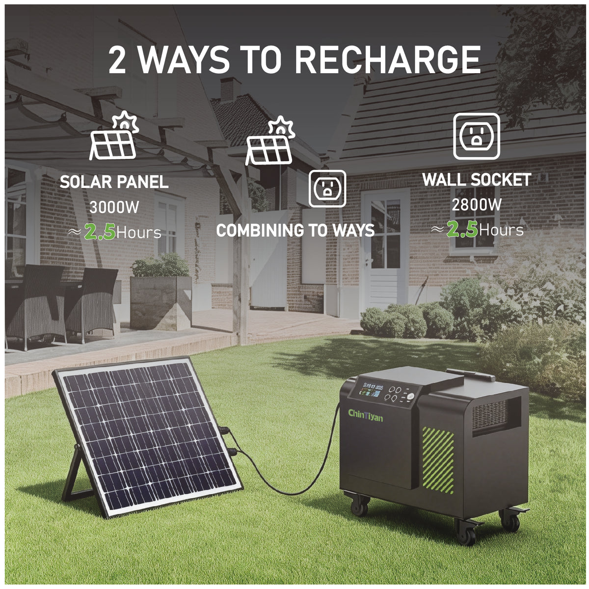 QT-BH0404A 3600W 3840Wh EUTrolley Portable Energy Storage Station For Home Power Generation
