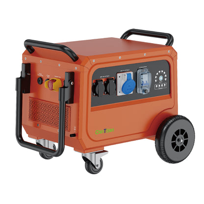 QT-BP500A 5000W 5120Wh EU IP54 Waterproof Industrial Portable Power station LiFePO4 Generator Replace Diesel Generator